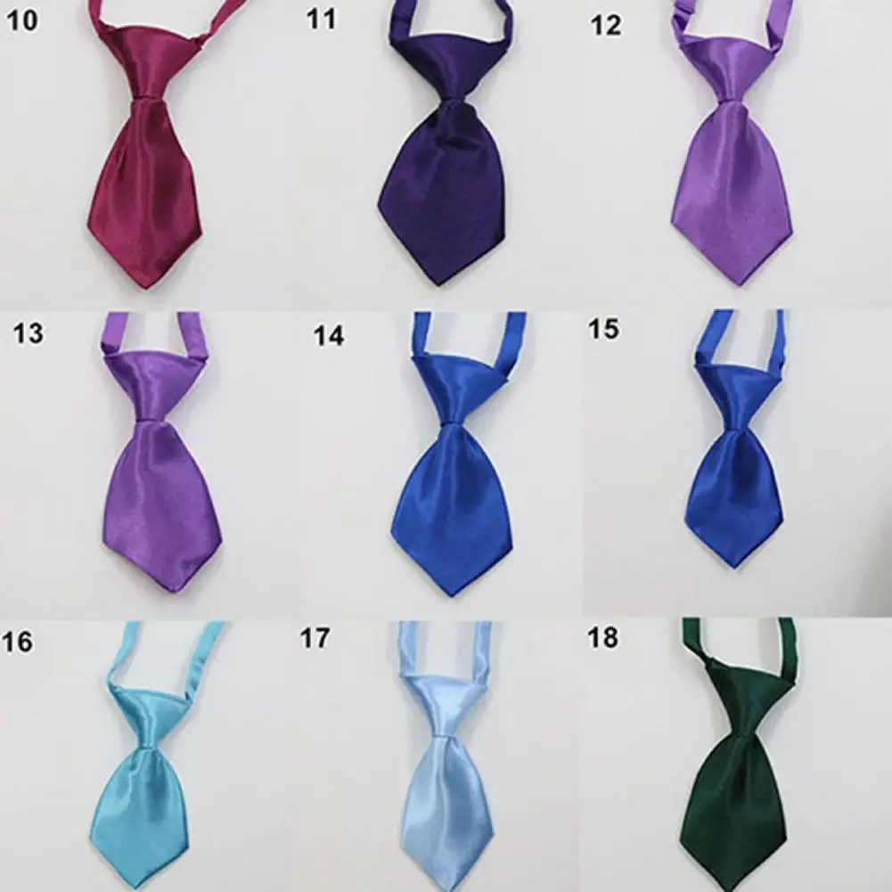 Pet Tie Plastic Buckle Adjustable Collar Imitated Silk Dog Neck for | Дом и сад