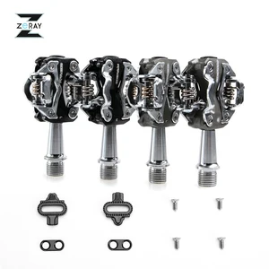 ZERAY Велосипедные педали Рабочая гарантия закрытый подшипник велоспортный горный велосипед велосипедние  сверхлегкие педали Алюминиевые педали педали для велосипеда запчасти для велосипеда Накладки на педали 2 цвета