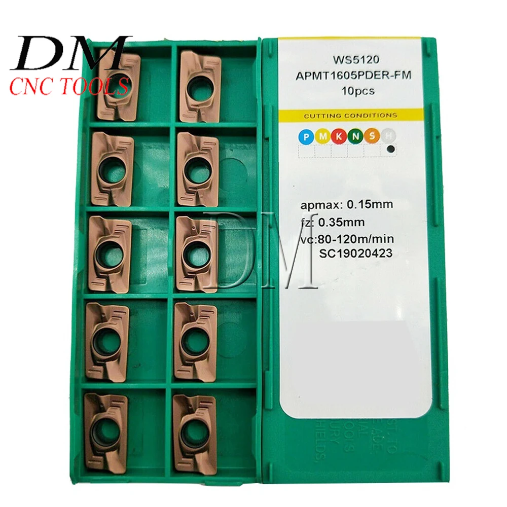 APMT1605PDER -FM WS5120 /WS5130 фрезерная вставка seco карбидные вставки токарный станок с ЧПУ