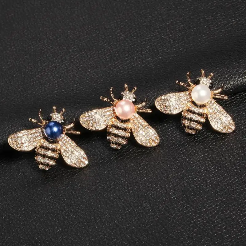Нежные высококачественные броши в виде пчел эмаль эмалевые Броши Булавки со