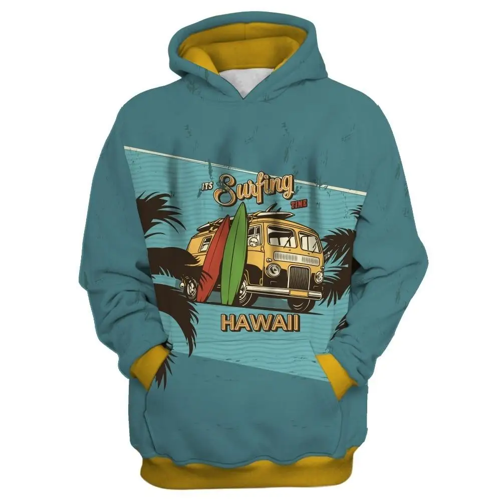 

Hawaii 3D Hoodie