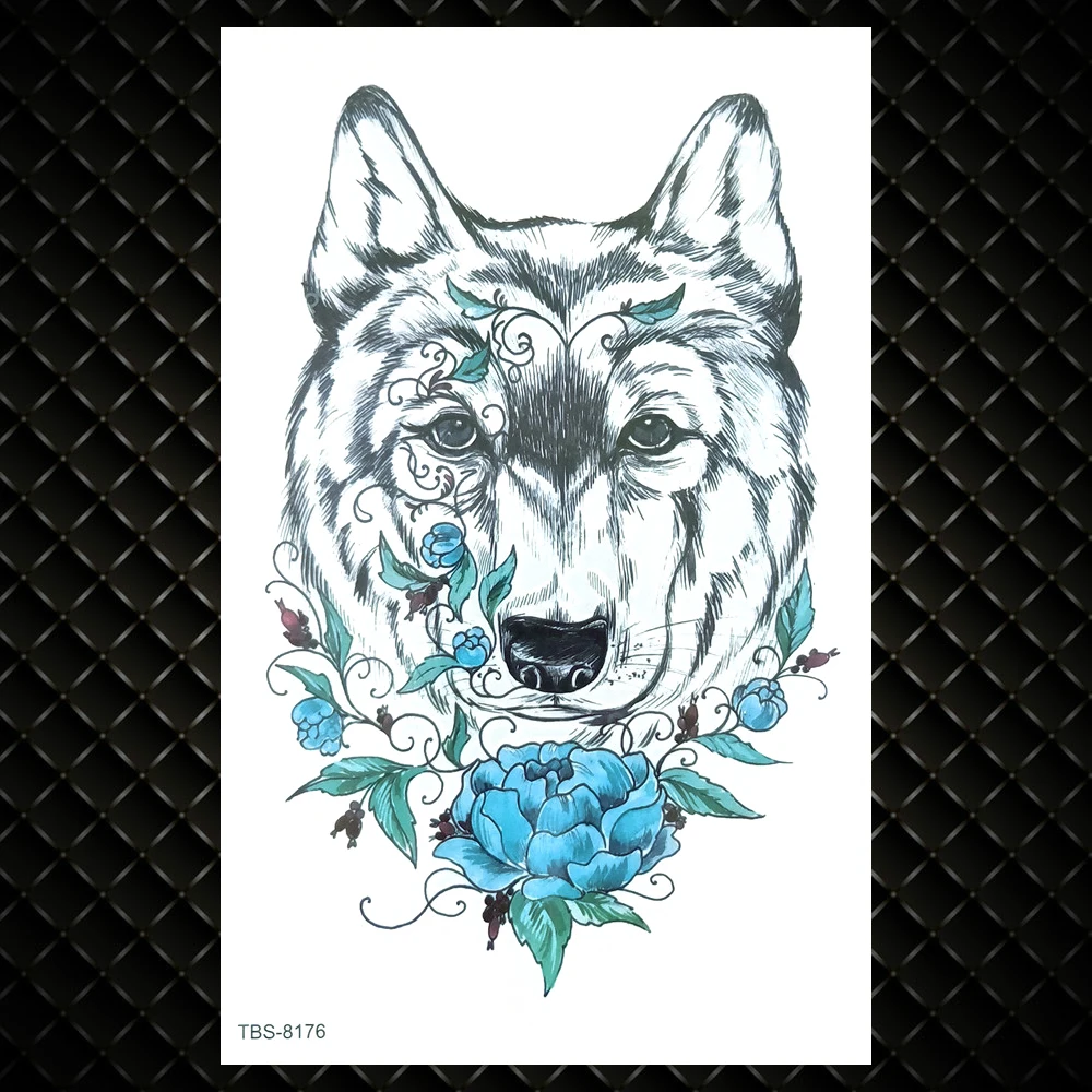 Водостойкая временная татуировка для женщин и мужчин Минималистичная картина