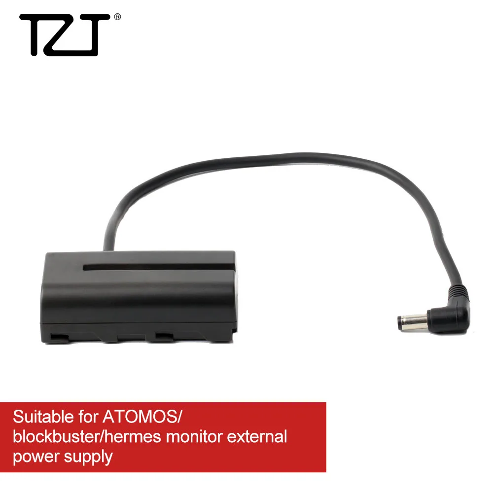 TZT адаптер для фиктивного аккумулятора питания NP F550 к DC Atomos Aputure Bestview