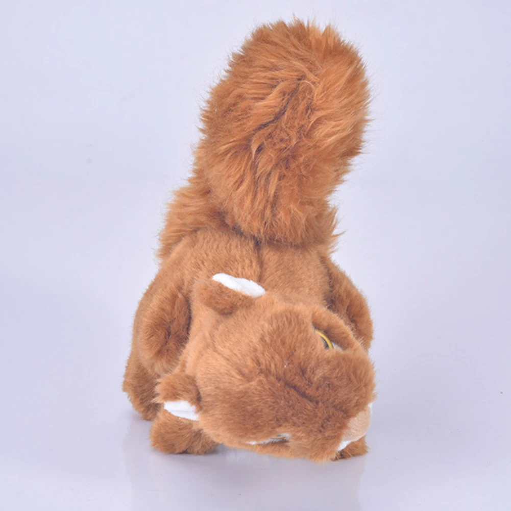 

Cute Simulation Squirrel Plush Stuffed Animal Doll Home Sofa Decor Kids Toy Gift