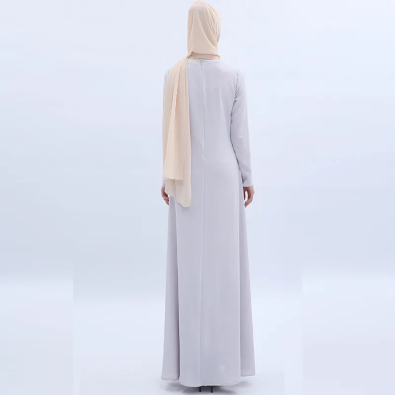 Abaya Длинное Макси мусульманское платье Турция женское платье хиджаб платье с длинным рукавом Дубай Арабский турецкий мусульманские платья Tesettur Elbise Caftan