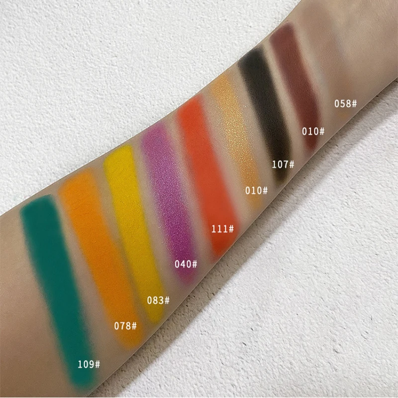 

Wholesale 117 Colors Make Your Own Brand Eyeshadow Palette Matte Shimmer Long Lasting Eyeshadow Pigment Cosmetics Beauty Makeup