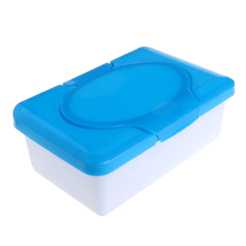 

Dry Wet Tissue Paper Case Baby Wipes Napkin Storage Box Plastic Holder Container