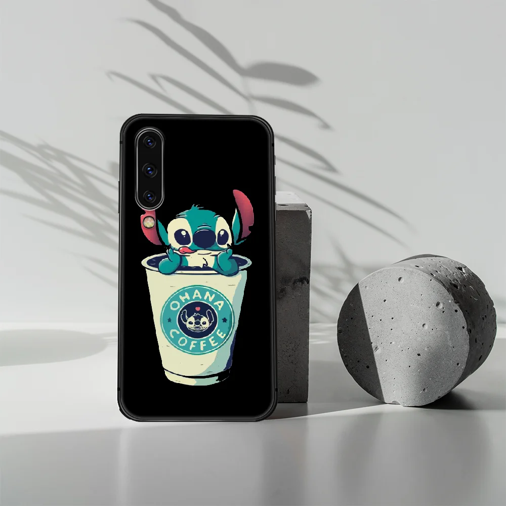 

Cartoon cute Stitch Phone Case Cover For Samsung Galaxy A10 A11 A20 E A21 A30 A40 A50 A51 A70 A71 A81 S black Funda Painting