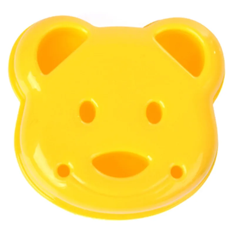 Мультяшный медведь дизайн сэндвич резак для хлеба печенья рельефное устройство