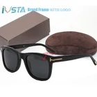 Солнцезащитные очки IVSTA 0336 TF0714 мужские и женские, квадратные, с логотипом ручной работы, с футляром