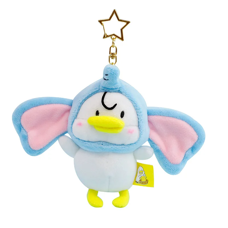 

Anime Cartoon Cute 10CM Duck COS Elephant Star Pendant Soft Stuffed Doll Girls Christmas Gift