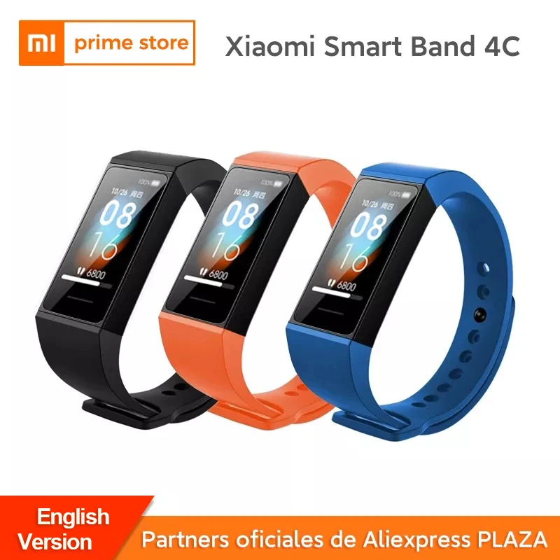 Оригинальные Xiaomi Mi Band 4 C 4C Redmi смарт браслет 1 08 "большой цветной экран фитнес 24