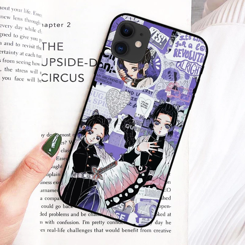 Demon Slayer Kimetsu no Yaiba anime characters soft silicone Phone case cover For iPhones 11 Pro Max SE 6 6s 7 8 Plus X XR XS 5 | Мобильные