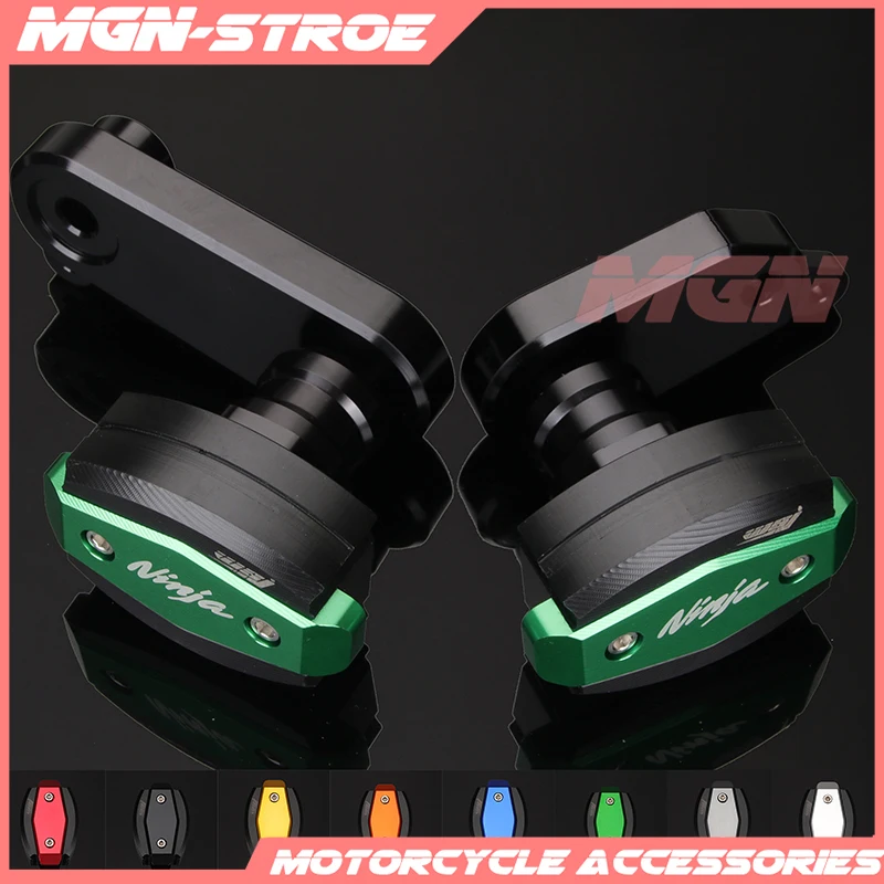 Слайдеры рамы с ЧПУ защитная накладка для мотоцикла ZX636 ZX6R ZX 6R 09 10 11 12 2009 2010 2011