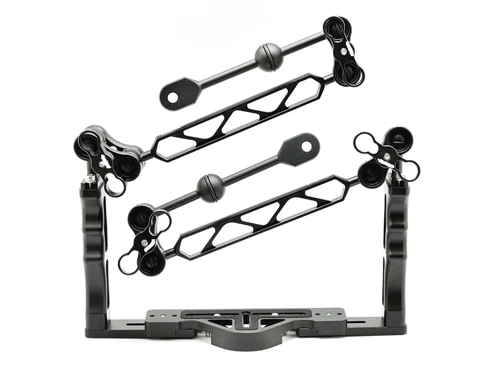 Кран с двойной ручкой лоток стабилизатор креплением для Алюминий дайвинга