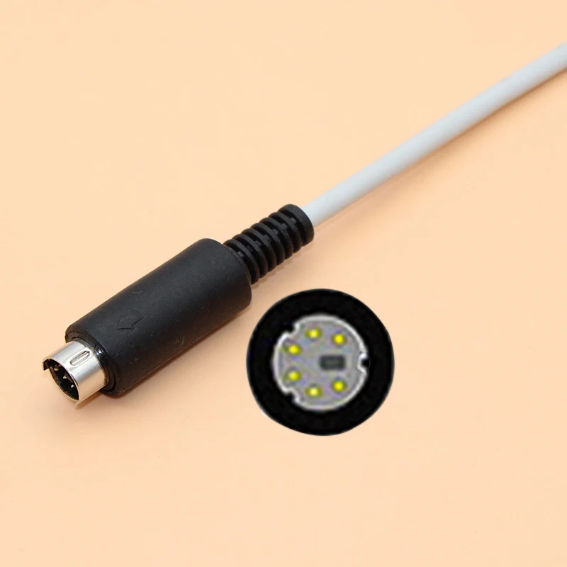 6pin к DB9 SpO2 адаптер датчика/extensoin кабель для Biosys монитор пациентов применяется Nellcor