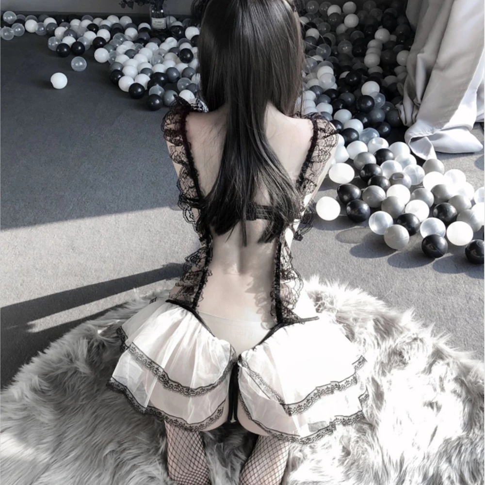 Соблазнительное нижнее белье комплект японской классической горничной костюм