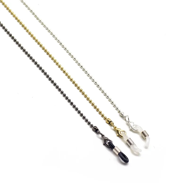 Цепочка для очков чтения женская модный шикарный шнурок 75 см солнцезащитных