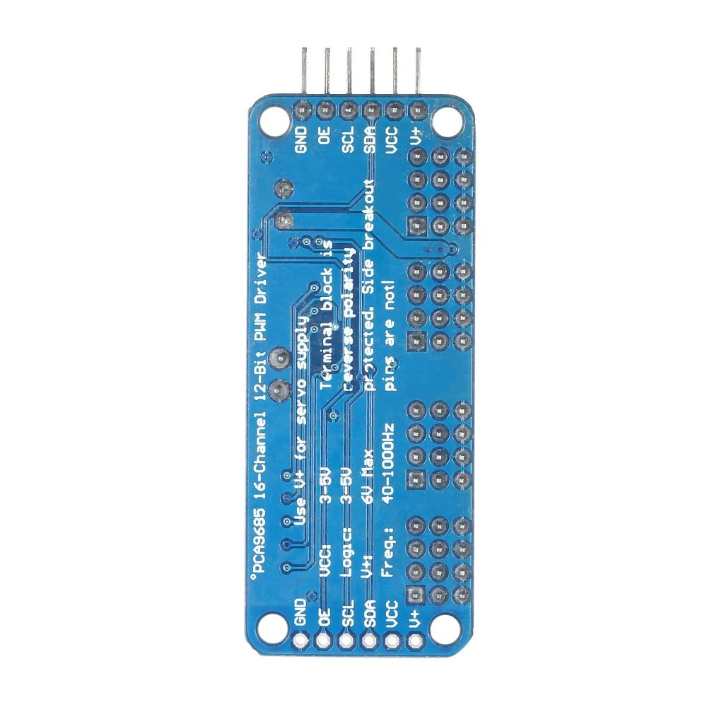 Новый 16-канальный 12-битная ШИМ серво мотор драйвер платы модуль контроллер