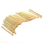 PA75-Q2 позолоченный испытательный инструмент наружный диаметр 1,02 мм длина 16,5 мм пружинный тестовый зонд для тестирования монтажных плат