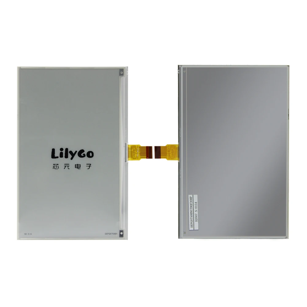 LILYGO®Электронная бумага 7 5 дюйма для дисплея E-ink T5 совместимая с материнской