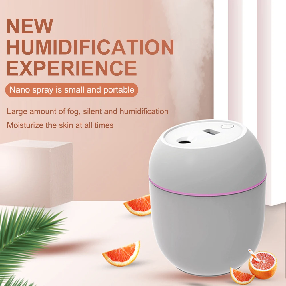 

Portable USB Air Humidifier Essential Oil Diffuser Air Fresh With LED Night Lamp For Home Car Fogger Mist Maker Face Steamer
