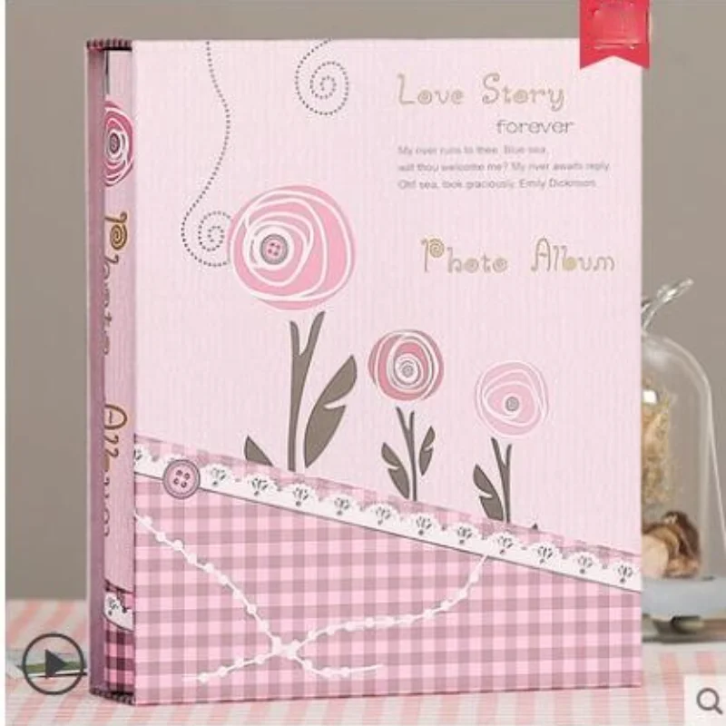 Али Подарочный фотоальбом вставка кожаный большой 6 дюймов 200 карманов Ёмкость