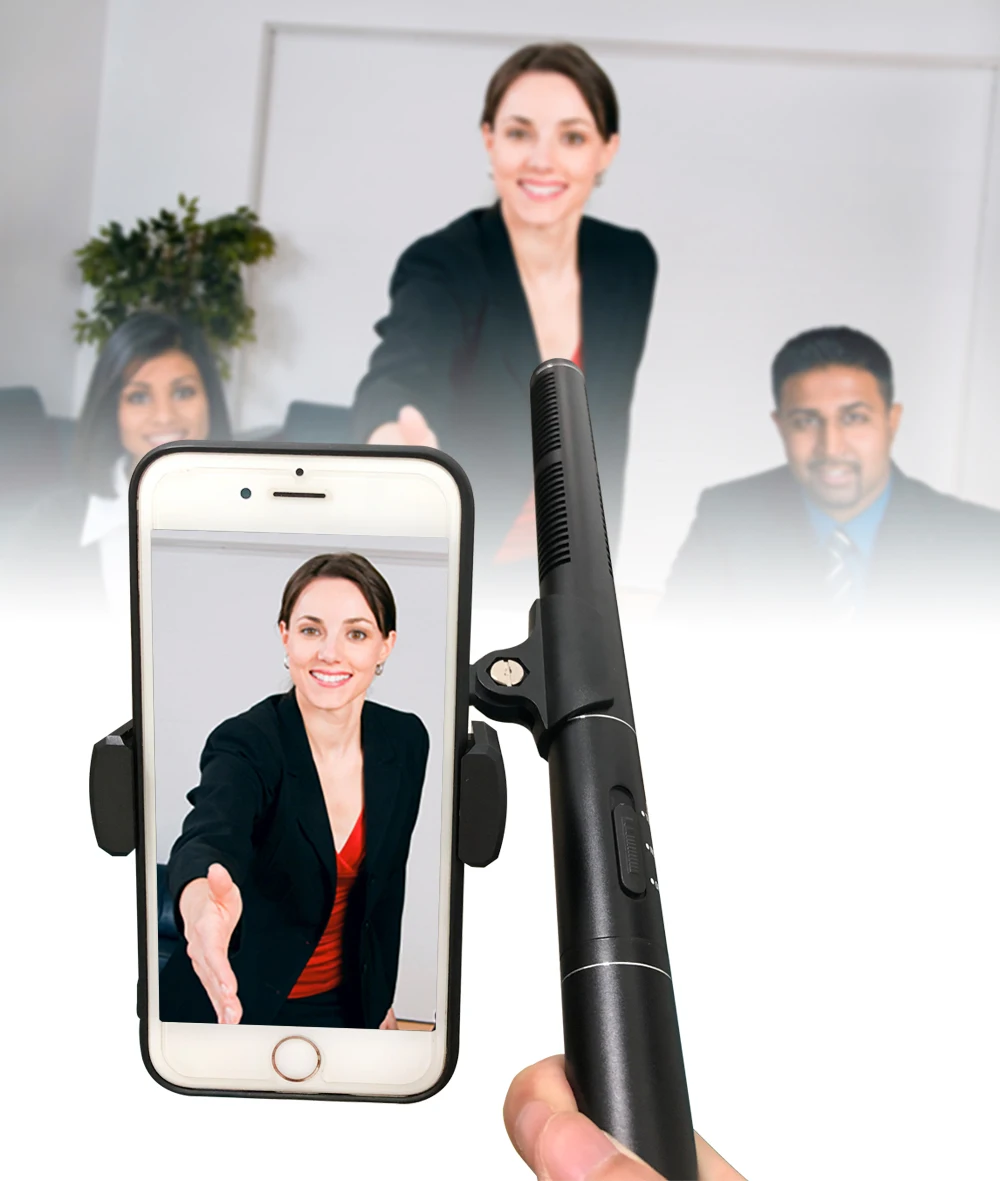 GAM-CF02 Professional Shotgun Interview Microphone Directional Condenser MIC for DSLR DV Camcorders Video Camera Mic | Электроника