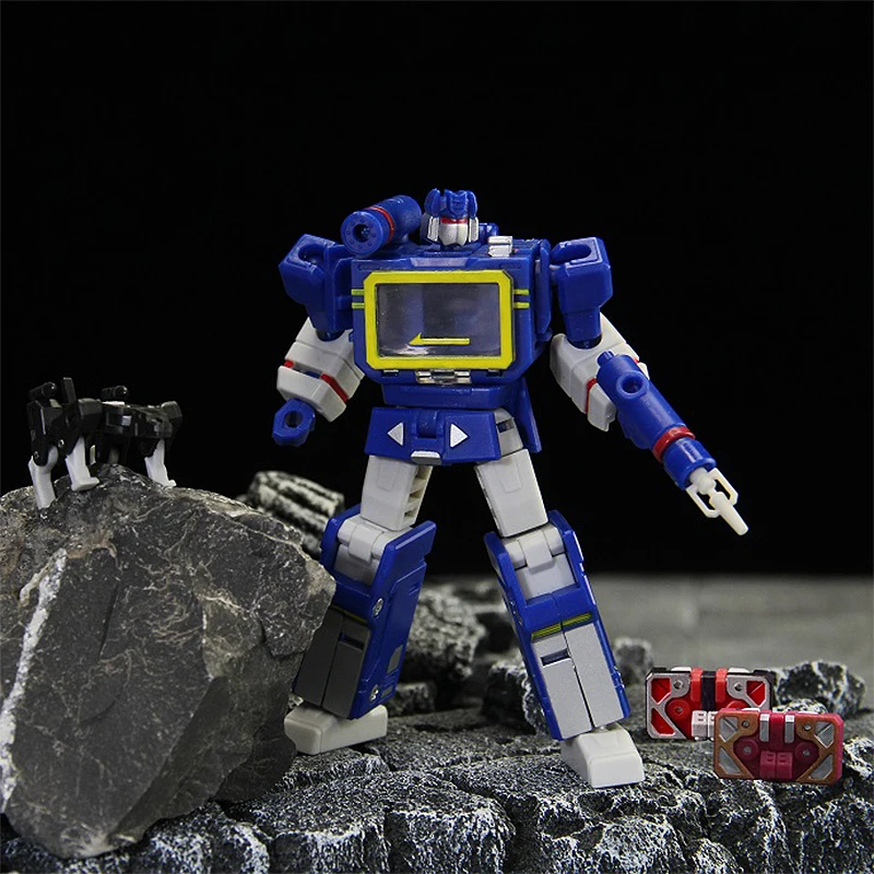 

IN STOCK Transformation Soundwave PT-04 PT04 Tape G1 Mini Pocket KO DX9 Robor Action Figure Toys With BOX