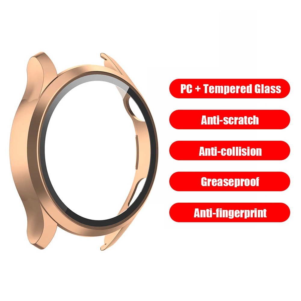 

For Huawei Watch 3 Screen Protector Cover Case Hard Scratch-Resistant Shell Accessories Lightweight Bumper Shell 48.5*48.5*12mm