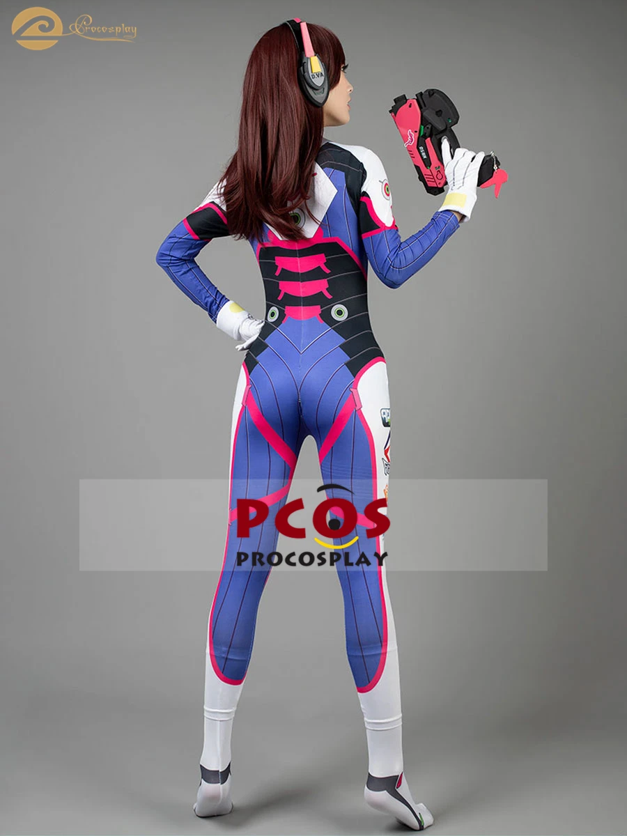 Скидка на ProCosplay в наличии Костюм для косплея упрощенной версии песни D.Va Hana