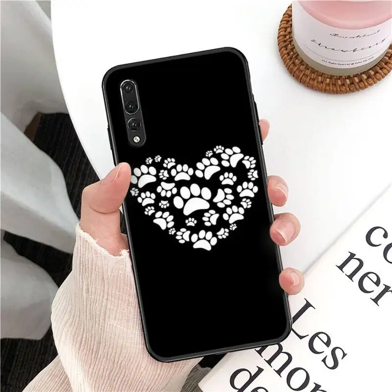 

YNDFCNB Cat paw print art Phone Case For Huawei P20 P30 P9 P10 plus P8 lite P9 lite Psmart 2019 P20 pro P10 lite
