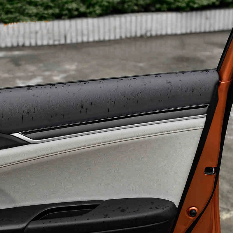 Lsrtw2017 Авто Стайлинг автомобиля двери внутри отделки края для Хонда цивик 2016 2017 2018