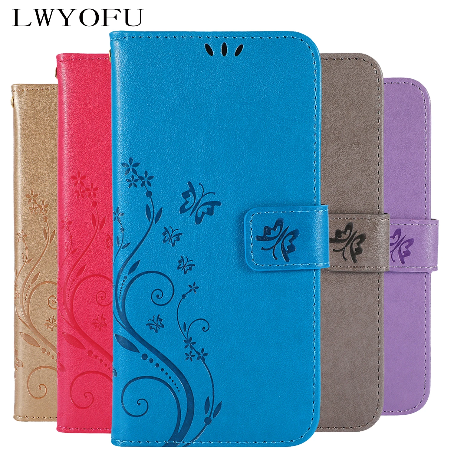 Ретро Искусственная кожа Чехол бумажник для телефона samsung GalaxyJ3 J7 A6 J6 J4 плюс A6S A8S A8