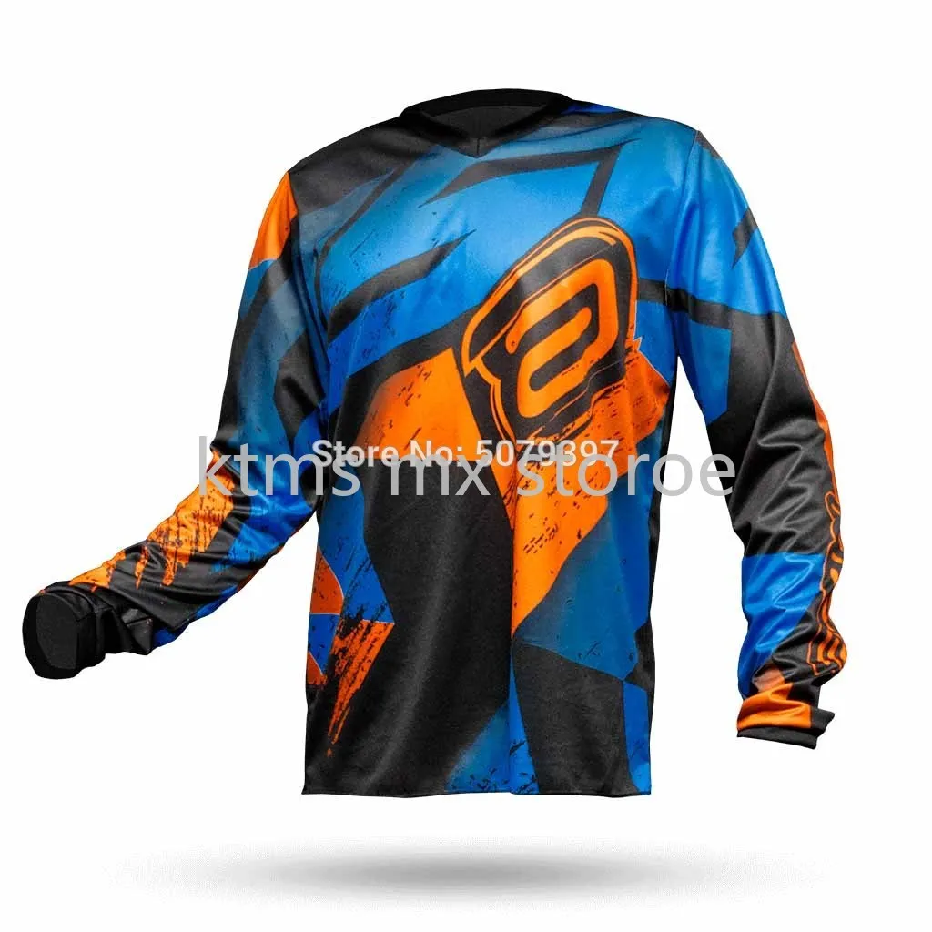 

2022 MTB downhill jersey motocross jersey mx maillot ciclismo hombre dh cycling jersey off road Mountain moto