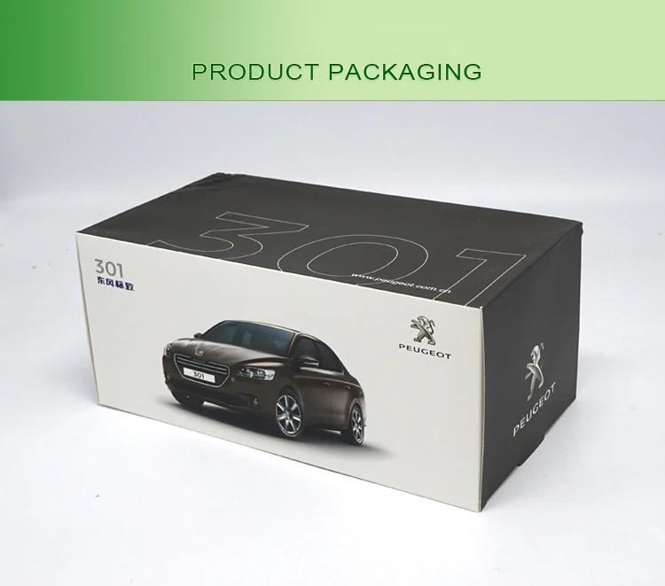 1:18 PEUGEOT 301 литые модели автомобилей из сплава игрушки металлические оригинальная