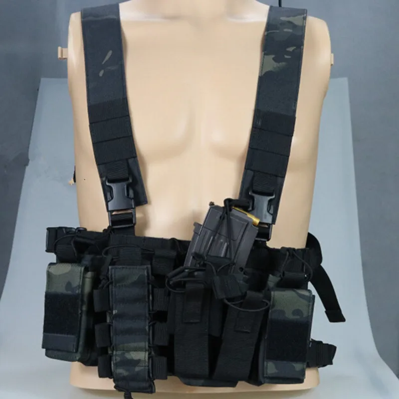 

9 Pockets Ultralight Tactical Molle D3 Vest Camouflage Military Combat Shooting Training Outdoor Climbing Hunting Waistcoat