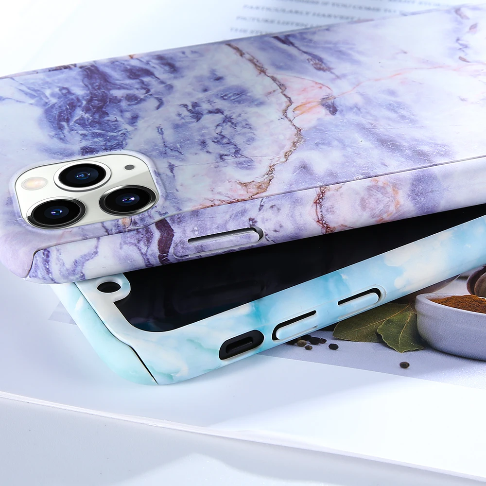 Чехол KISS marble для iPhone 7 8 Plus XS MAX X XR чехол полный защитный ПК 11 Pro Max Fundas |