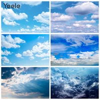 yeele natural scenery blue sky cloudy sunny party photography backdrop photographic decoration backgrounds for photo studio