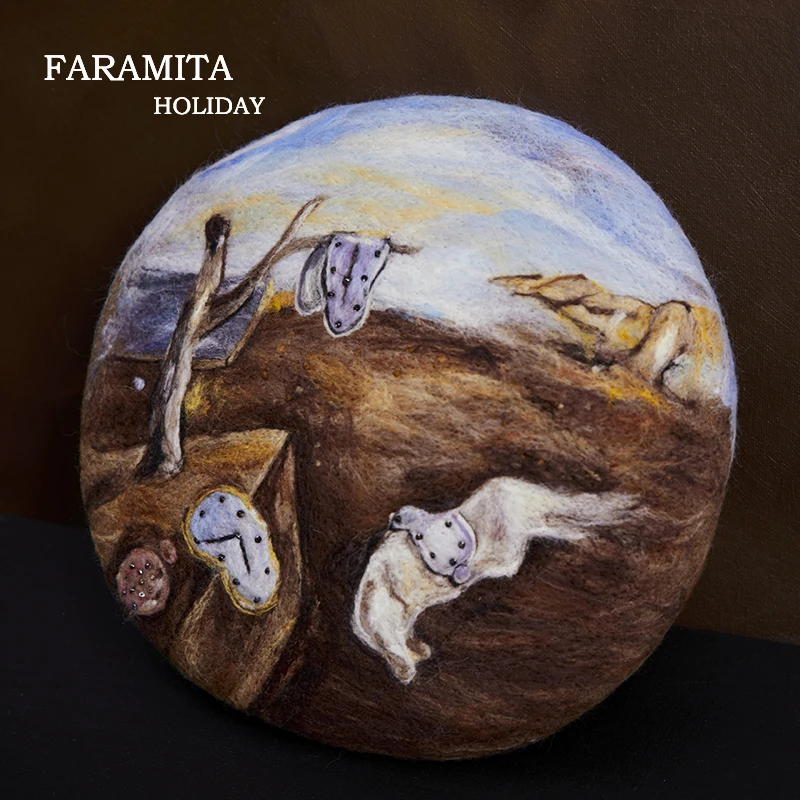 Женский праздничный берет Faramita с изображением знаменитой вечной памяти