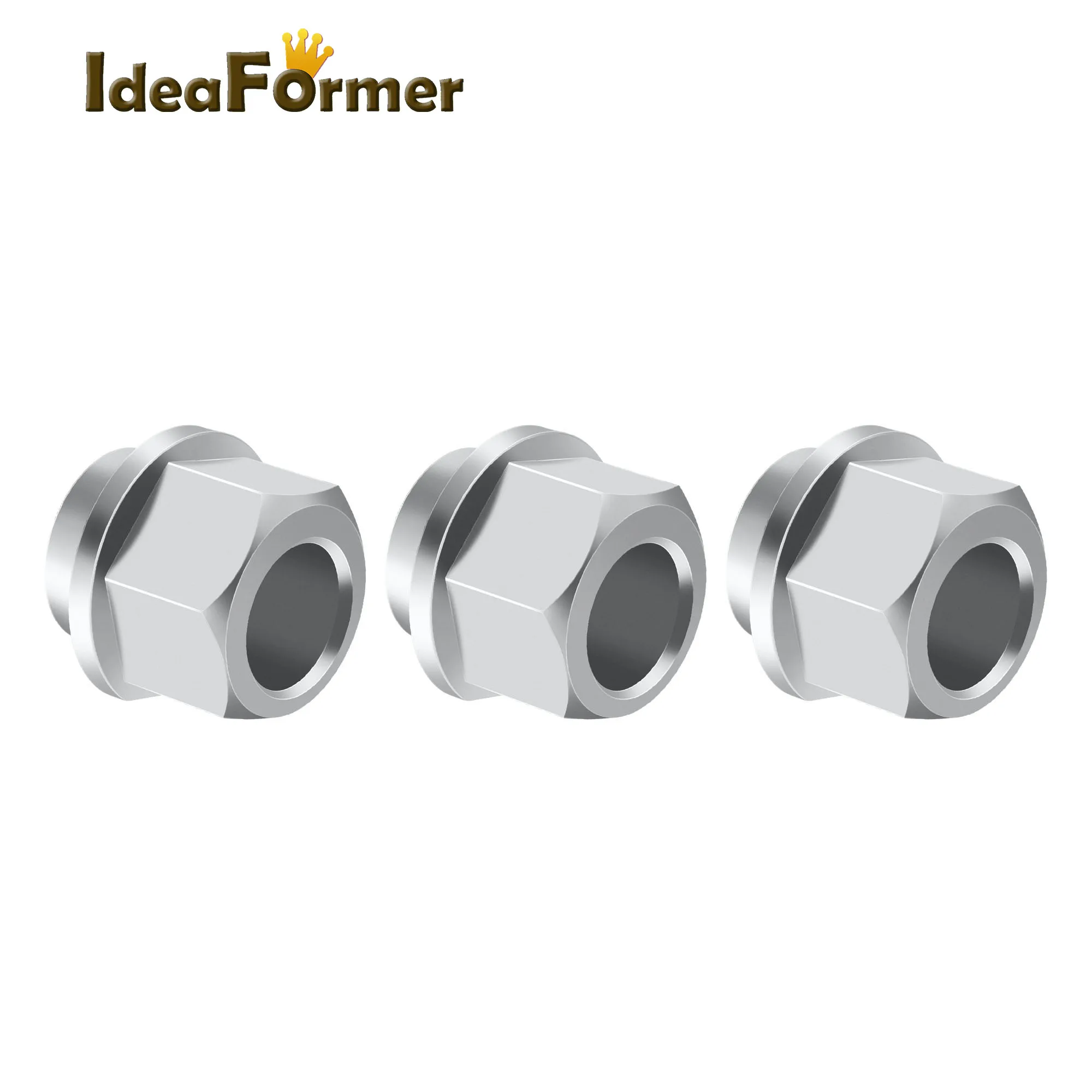 10PCS 3D Printer Parts Openbuilds V groove Eccentric Column / isolation hexagonal bore 5mm Hight 6mm Stainless Steel. | Компьютеры и