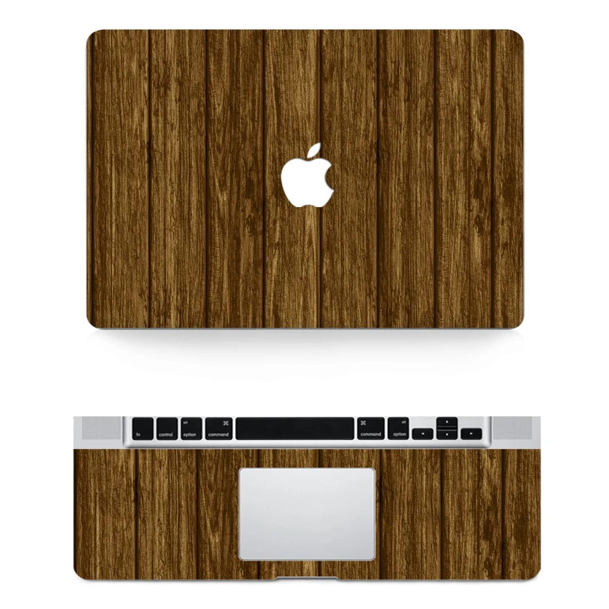 17 Виниловая наклейка с деревянной текстурой, чехол для ноутбука Apple Macbook Pro Air Mac 1" 13" 15 дюймов/Unibody 13 дюймов для ноутбука - Цвет: 17