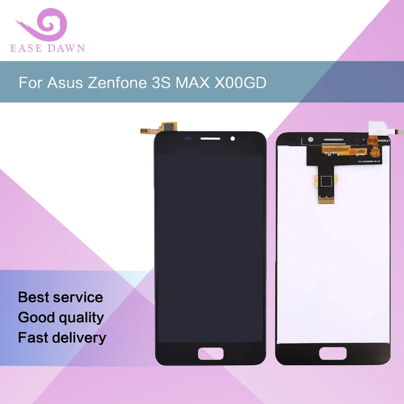 ЖК дисплей IPS для Asus Zenfone 3S MAX ZC521TL X00GD экран + сенсорная панель дигитайзер в сборе