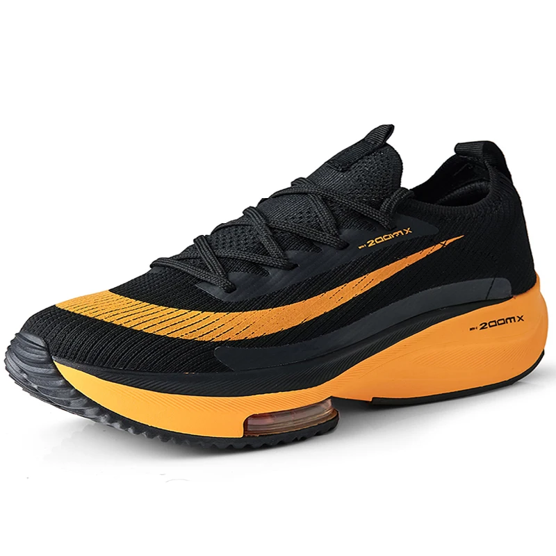 Мужские кроссовки для бега Zoomx Alphafly 4% дышащие удобные Zoom Tempo Next Flyease черные