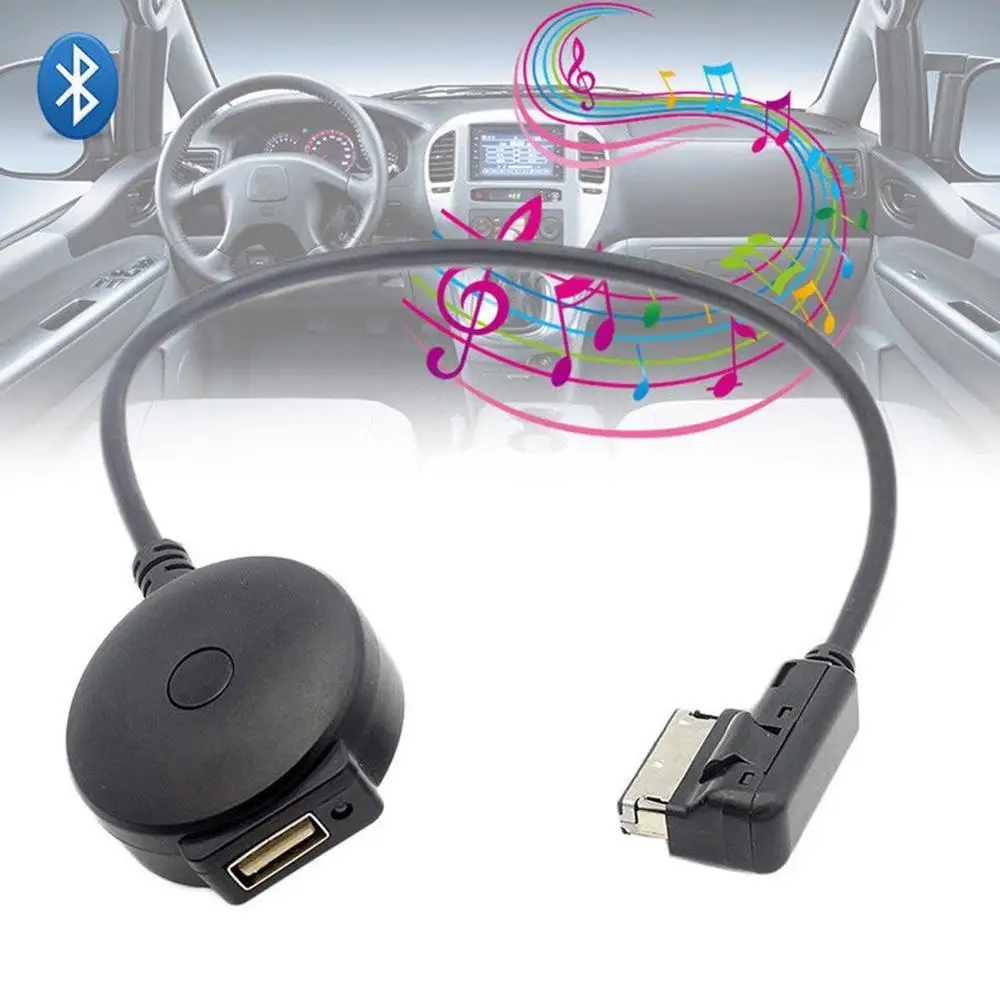Новый Bluetooth вспомогательный приемник Кабельный адаптер для Audi Before AMI A6 Audio Media 2010 Q5