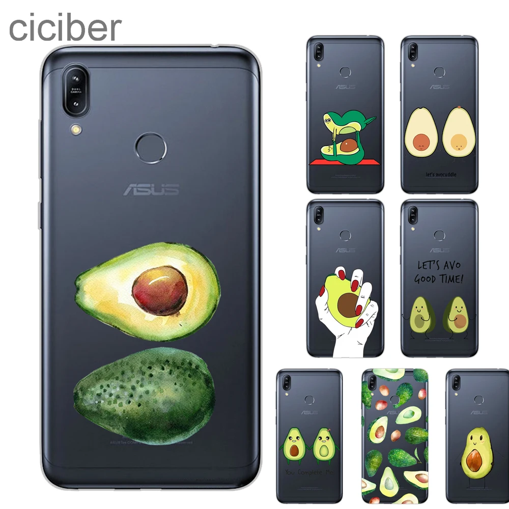 Милый чехол ciciber с авокадо для ASUS Zenfone Max Pro M1 ZB601KL ZB602KL M2 ZB631KL ZB633KL чехлы телефонов