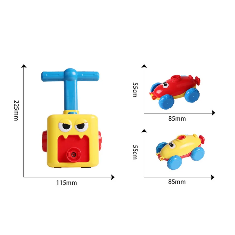 Забавный инерционный воздушный шар игрушечный автомобиль антистресс научный