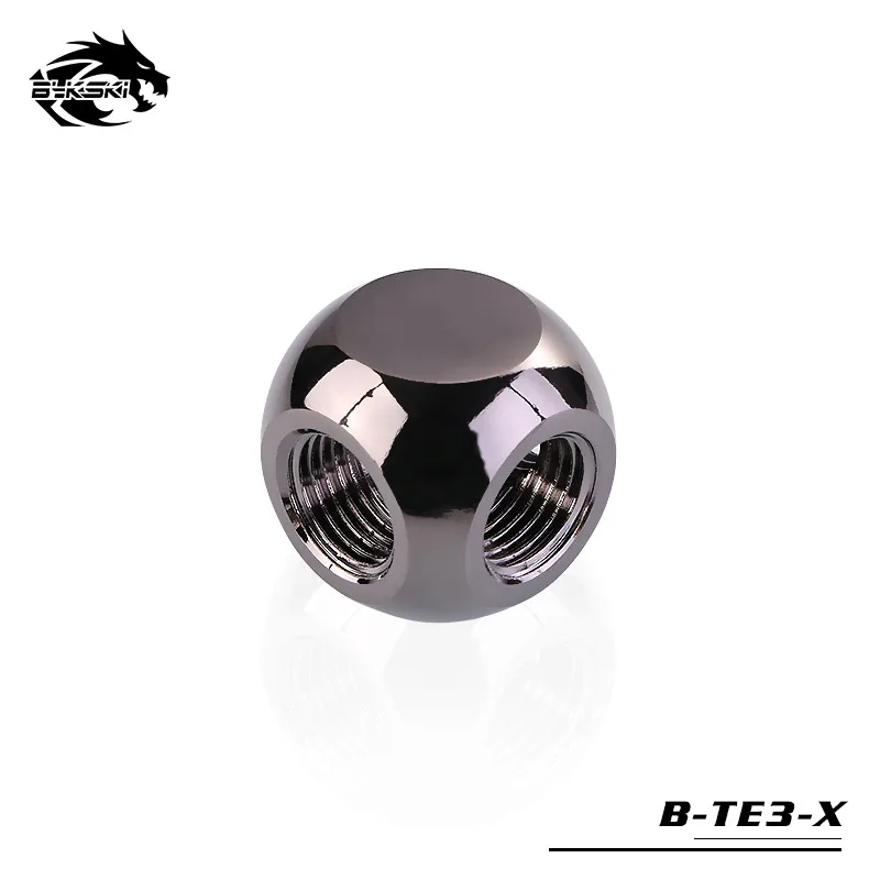 Трехсторонние/4-ходовые кубические распределительные фитинги Bykski многоходовые