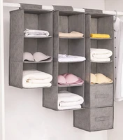 1345 pocket handbag organizer for clothes door wall sundry shoe bag with hanger pouch storage for wardrobe closet folding box