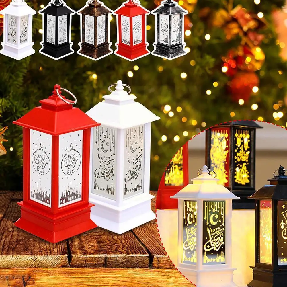 

Led Ramadan Lantern Wind Lights Ramadan Decor for Home Eid Mubarak Islamic Muslim Tea Light Holder Moon Ramadan Gifts U5U0